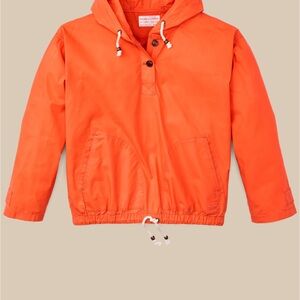 Filson Women’s Ranger Hooded Popover Bright Orange Hooded Jacket